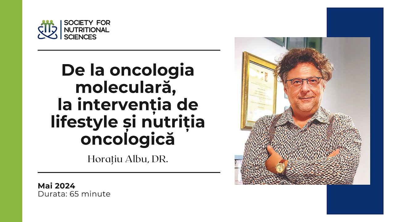 De la oncologia moleculară, la intervenția de lifestyle și nutriția oncologică