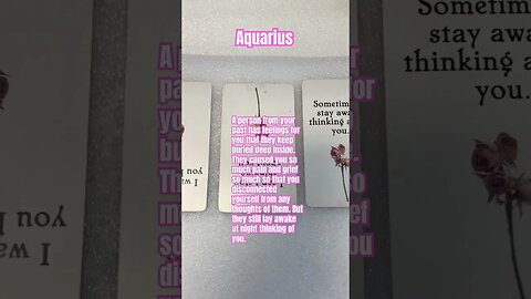 Aquarius Love Messages#aquarius tarot #aquarius horoscope