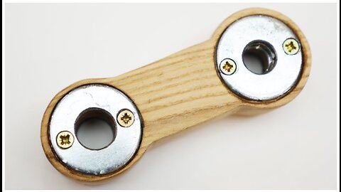 Cool idea ! Do not throw away scraps of wood !