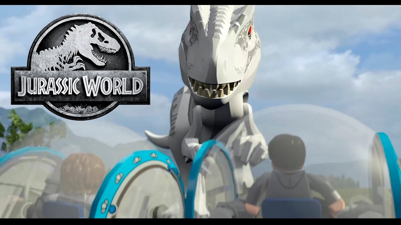 The Gyrosphere Ride - Lego Jurassic World Playthrough Part 11 (No Commentary)