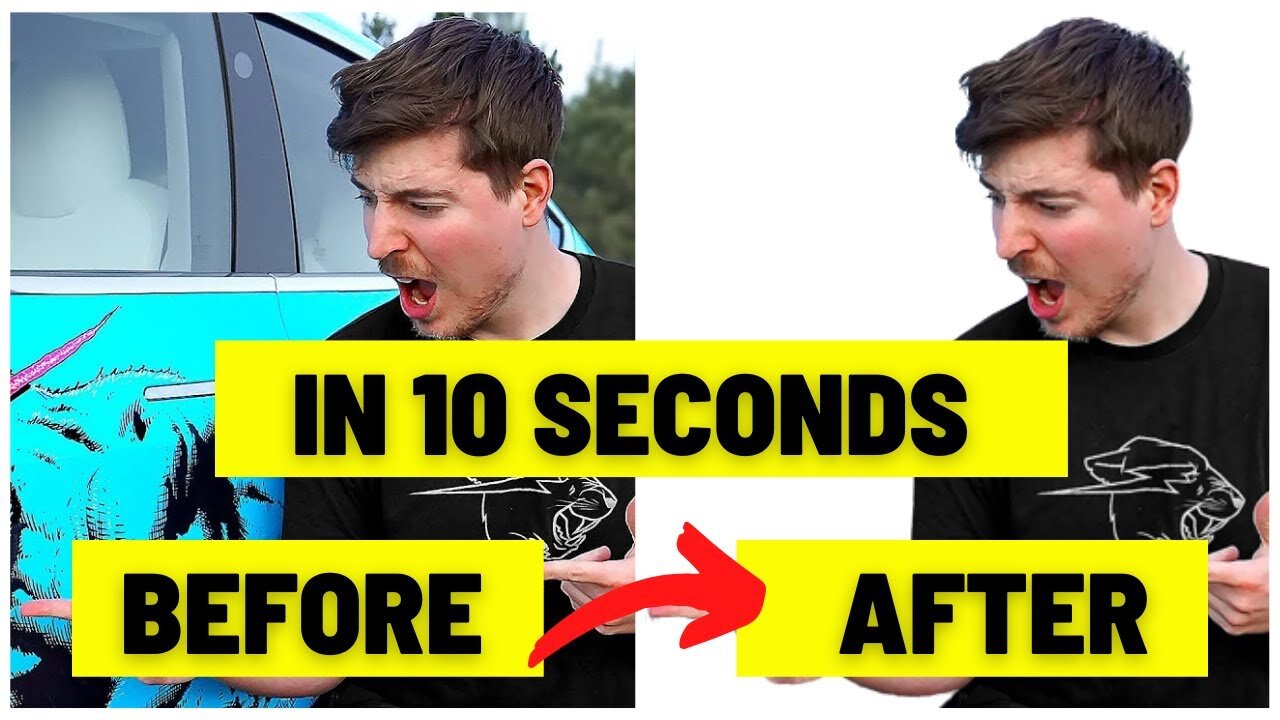 How to Remove Photo Background in 10 Seconds Using Online AI Tool For Free....