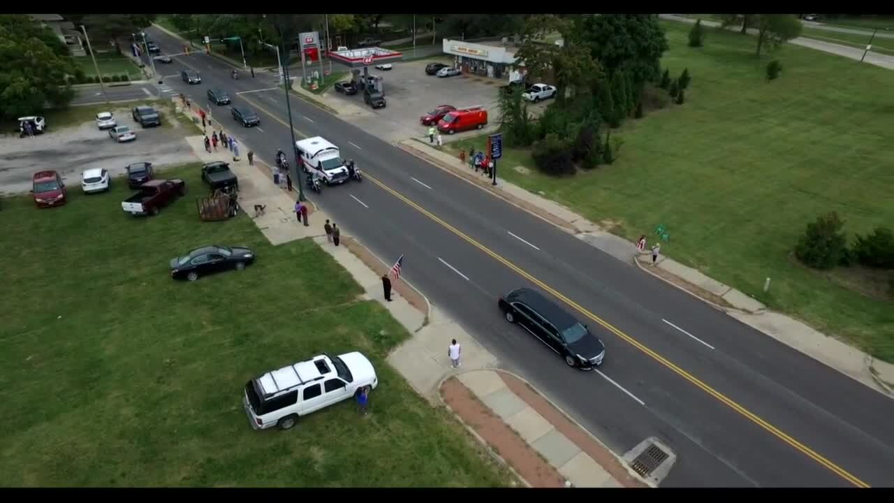 Ofc. Madrid-Evans Procession