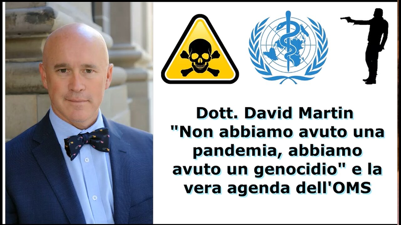 "Non abbiamo avuto una pandemia, abbiamo avuto un genocidio"