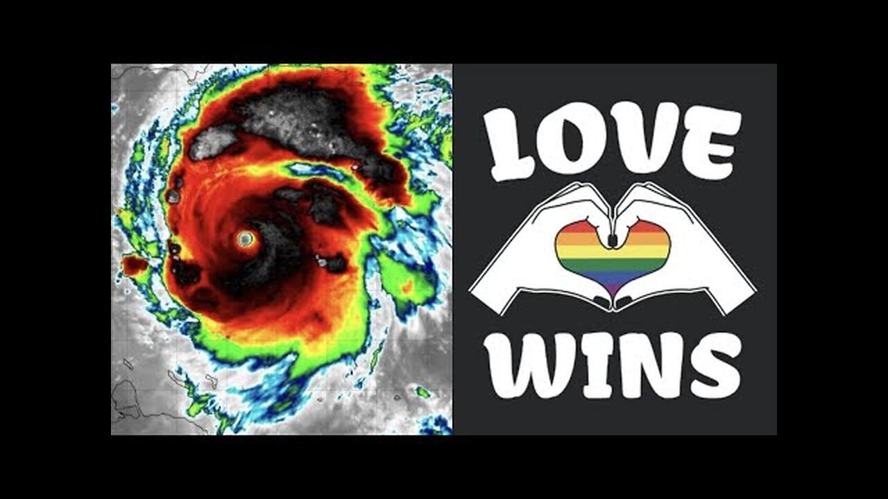 ALWAYS REMEMBER THAT LOVE WINS! EVEN WHILE THEY SECRETLY DO THIS TO US WITH THE WEATHER!