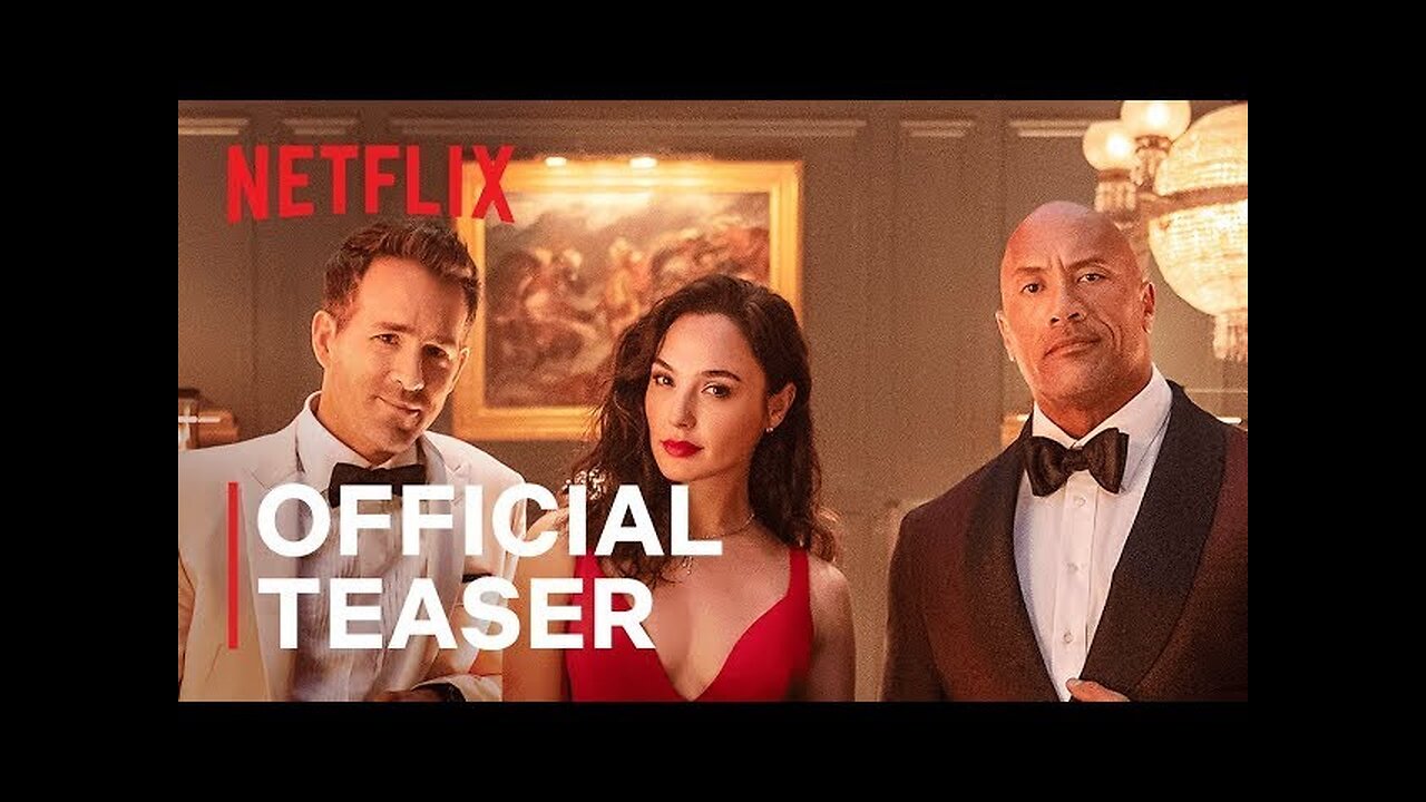 RED NOTICE Official Trailer Netflix