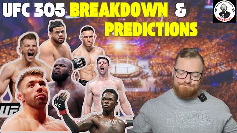 UFC 305 Main Card Breakdown and Predictions