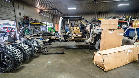 RESTORING A 1999 F250 7.3L | Day 4