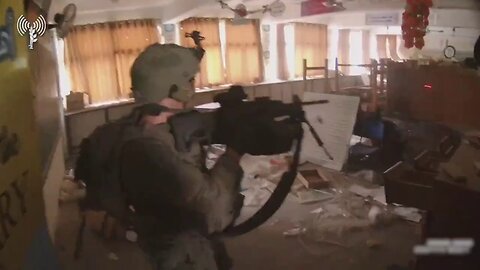 Israeli Soldiers Are Running Around Schools Shooting Empty Buildings