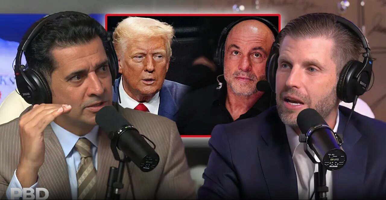 Eric Trump Reacts to Joe Rogan - President Trump Interview