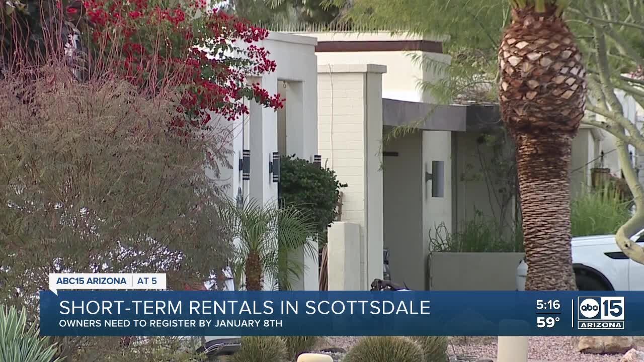 Short-term rentals in Scottsdale