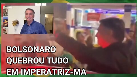 ESCANDÂNDALO EM IMPERATRIZ BOLSONARO QUEBROU TUDO! ARRASTANDO MULTIDÃO.