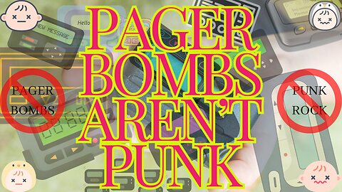 Pager Bombs Aren't Punk ft Denis (MAGA Oi! Tardcore Punk Rock)