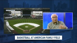 Business headlines: Basketball at AmFam Field