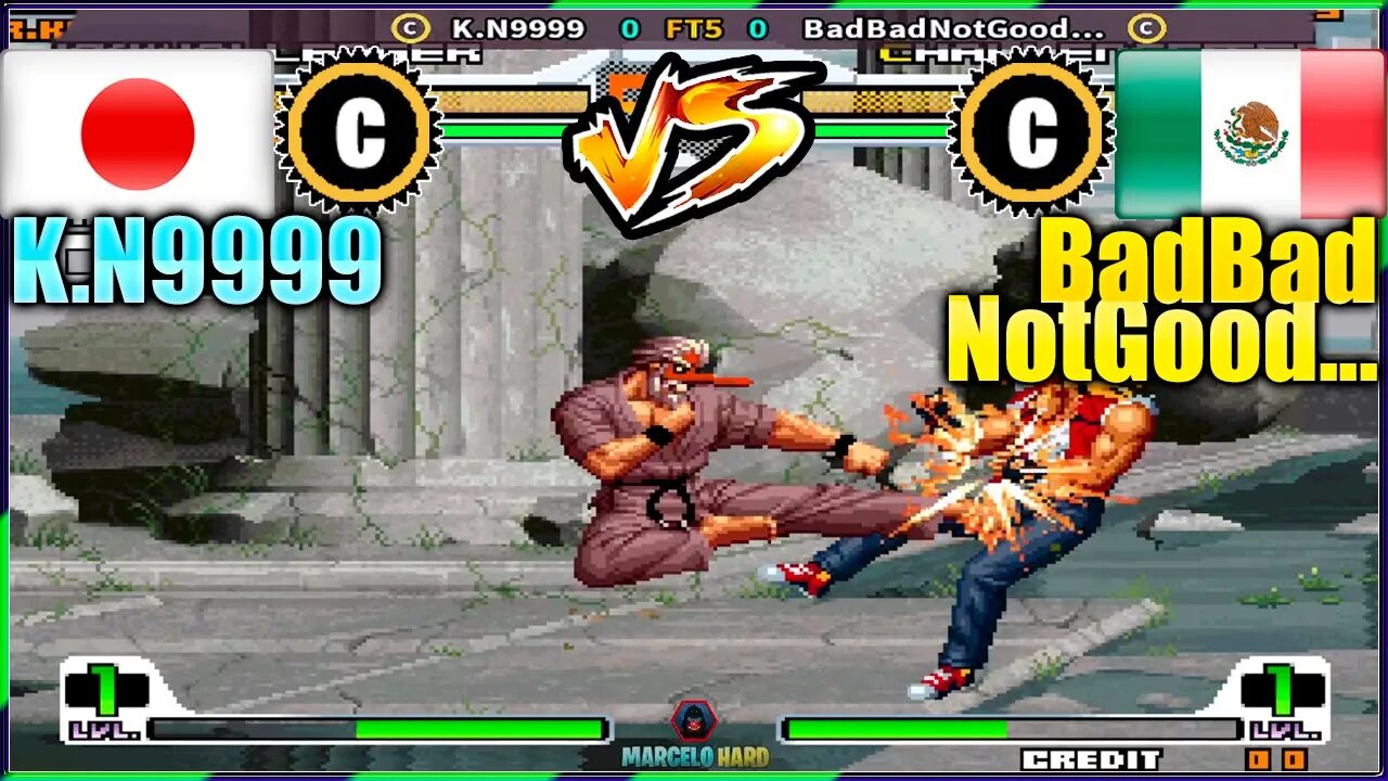 SNK vs. Capcom: SVC Chaos (K.N9999 Vs. BadBadNotGood...) [Japan Vs. Mexico]