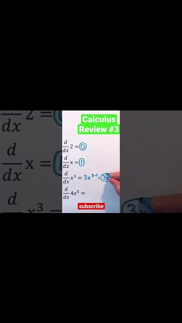 Derivative review