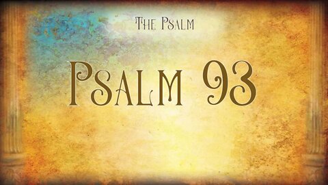 Psalm 93