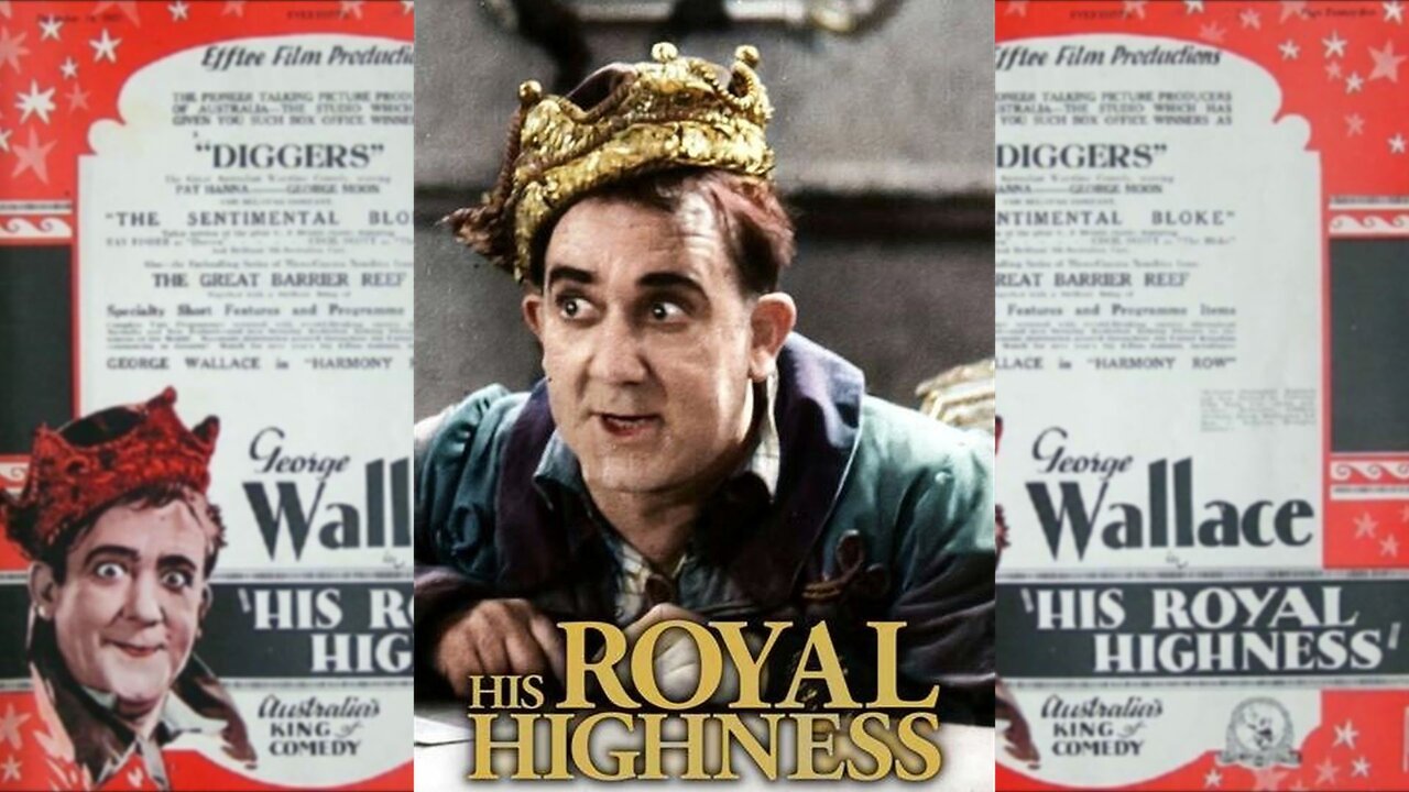 HIS ROYAL HIGHNESS (1932) George Wallace, Byrl Walkley & Frank Tarrant | Musical, Comedy | B&W