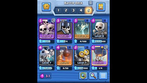 Skeleton only deck