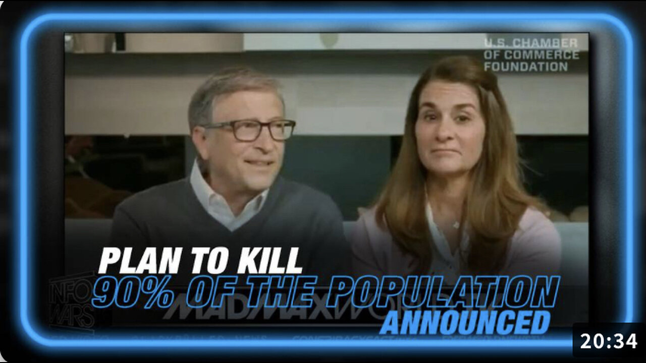 Plan to Kill 90% of the Population Announced by Gates/Kerry