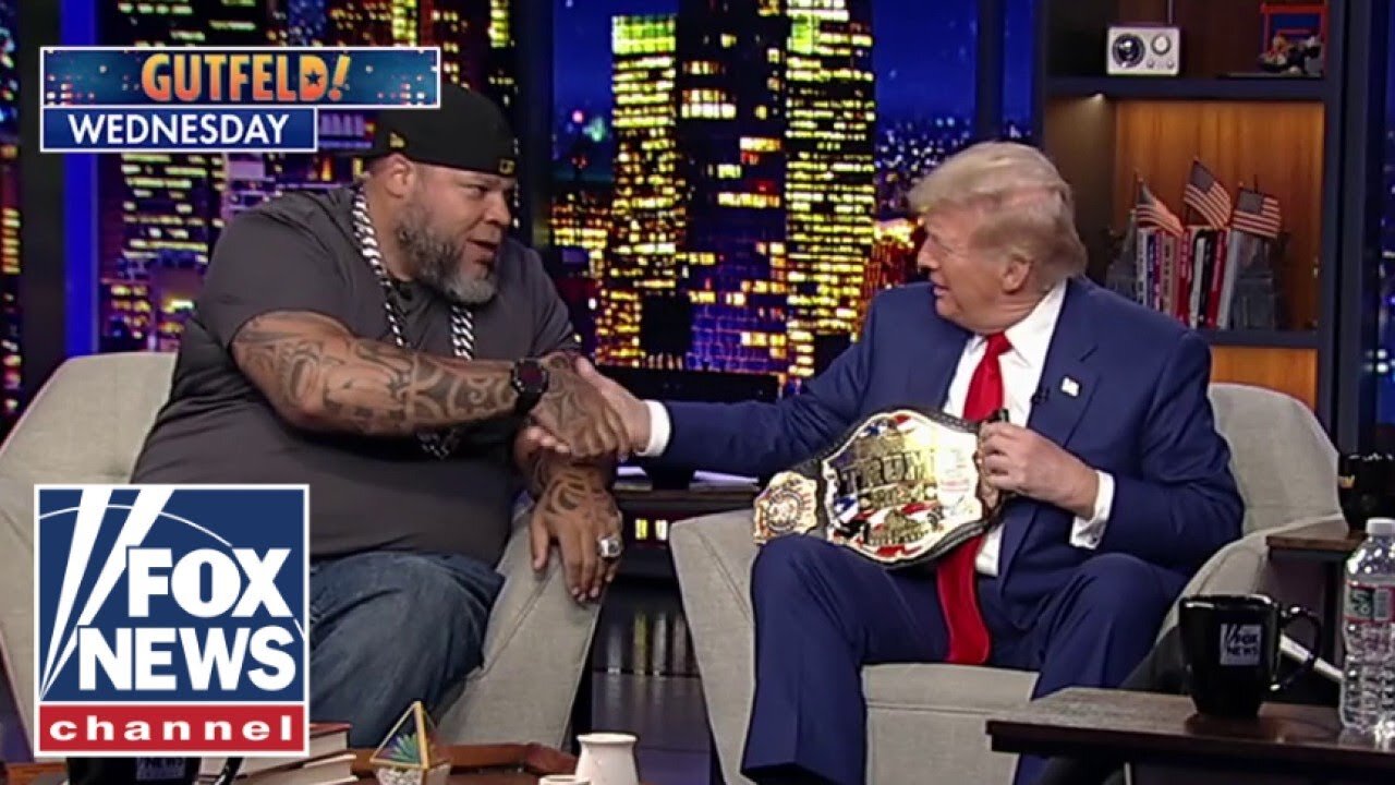 👑 Tyrus crowns Trump 'The People's Champ'