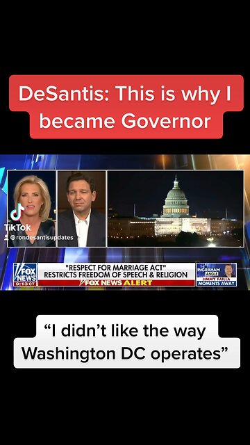 DeSantis: This is why I became Governor