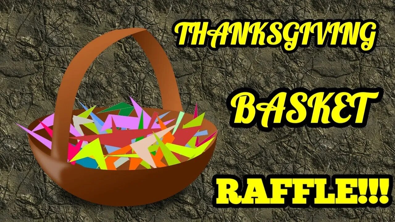 Thanksgiving Basket Raffle!!! Who will win this awesome gift basket??