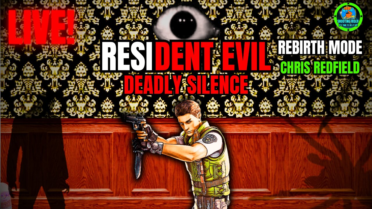 HOW LONG CAN I SURVIVE? - Resident Evil Deadly Silence Rebirth Mode(Chris) #LIVE #residentevil