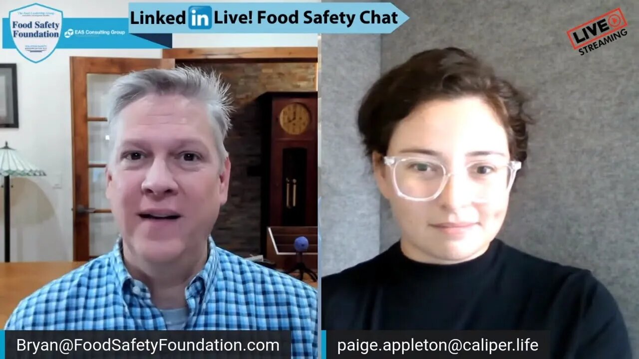 Episode 37: Food Safety Chat Live! - 073021