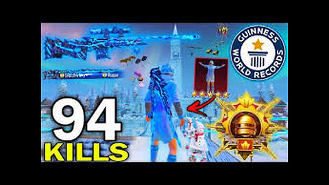 WORLD RECORD 94 KILLS in PUBG Mobile! (INSANE Gameplay)