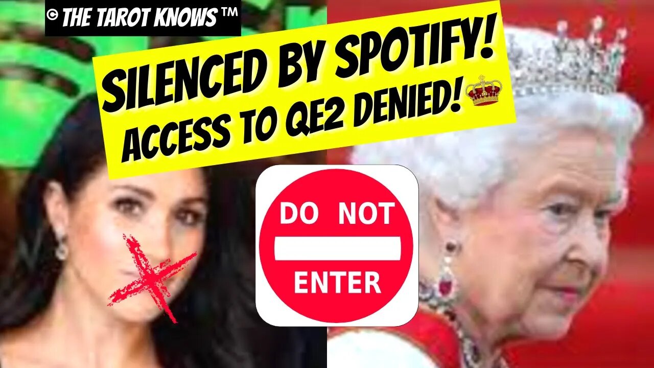 🔴 SPOTIFY TAKE OVER MEGHAN'S PODCASTS! Did she NEED to see the Queen? 😂 #thetarotknows #tarotbylily