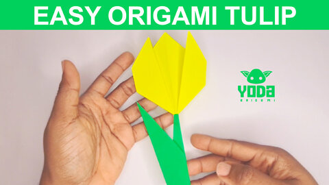 How To Make an Origami Tulip - Easy And Step By Step Tutorial