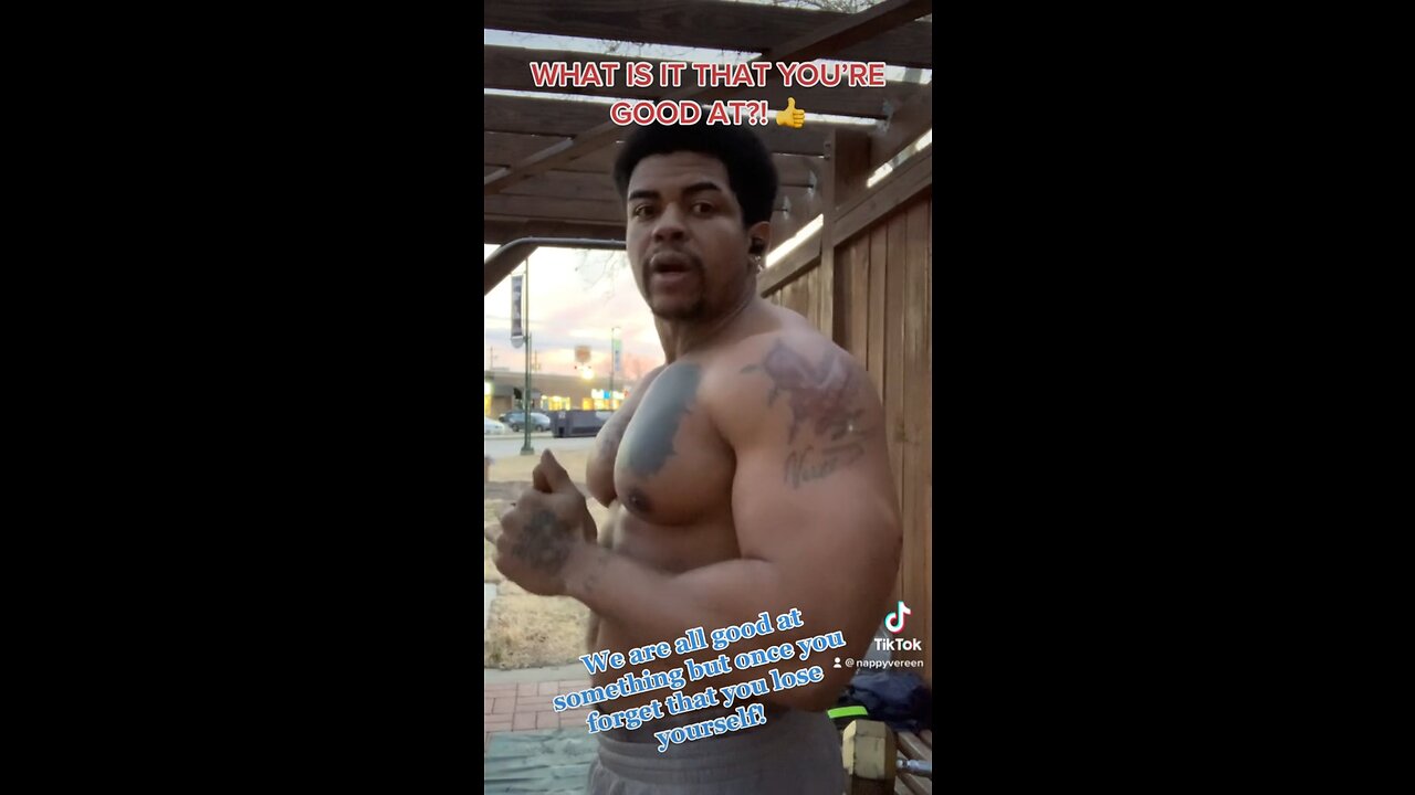 WHAT ARE YOU GOOD AT!? 👍 👀🤔| the best motivational bodybuilding rapper