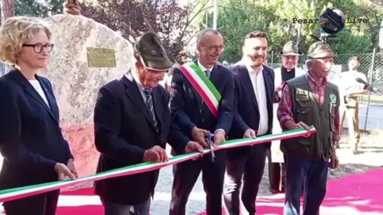 Diretta della celebrazione per il 78° anniversario della liberazione di Pesaro.