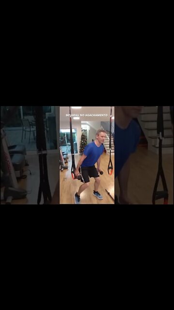 Exercício de agachamento