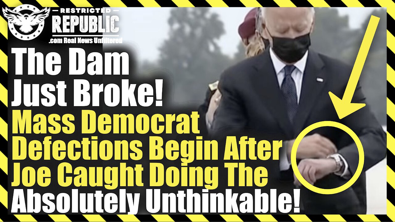The Dam Just Broke! Mass Democrat Defections Begin After Joe Caught Doing The Absolutely Unthinkable
