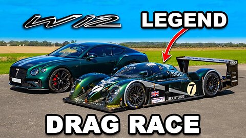 Le Mans Winner v Bentley W12- DRAG RACE_2