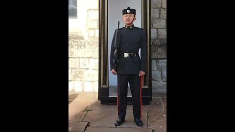 Ghurka guard the tower of London #horseguardsparade