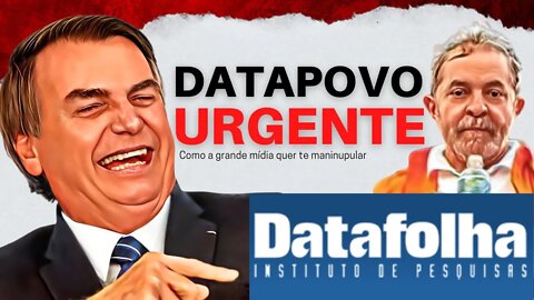 Datafolha x Datapovo: A realidade das ruas.