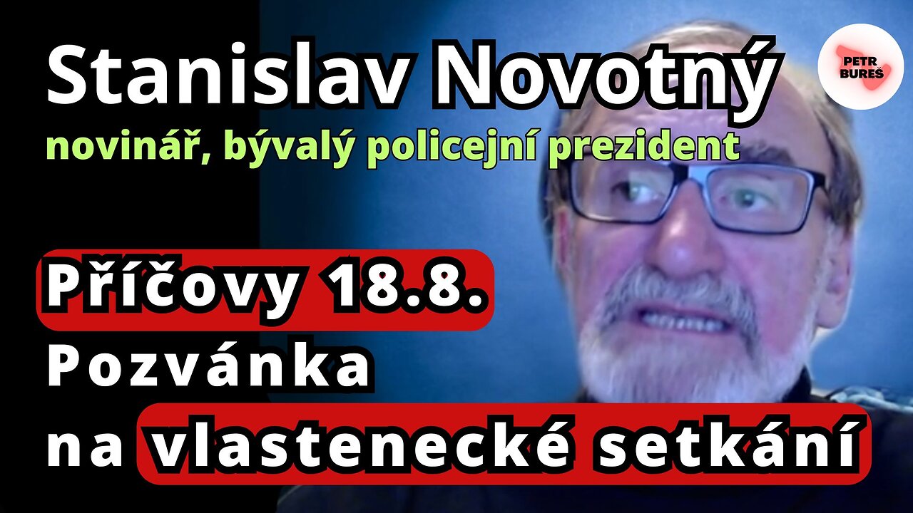 Stanislav Novotný zve na srpnovou vlasteneckou pouť v Příčovech. Kdo tam bude a kdo ne?