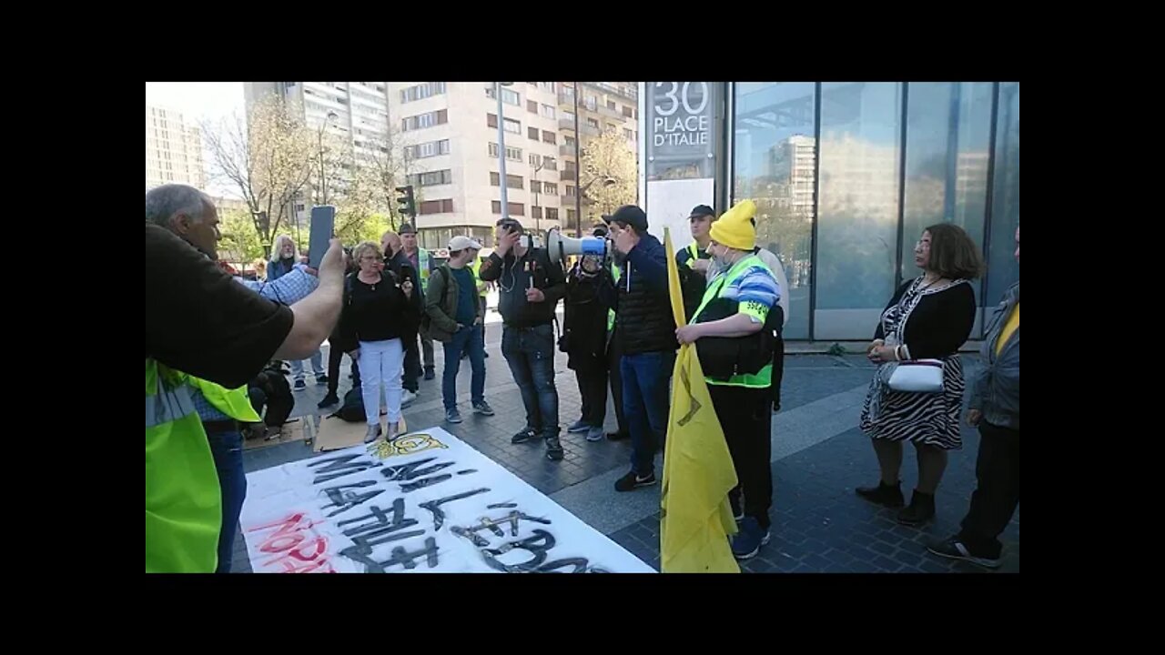 Manif GJs du samedi 16 Avr. 22- Paris- Message d'un "ancien" à tous les Gilets Js