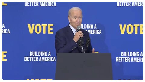 Just Joe Biden rambling about Cancer, The Thing, The Other Guy & Short People