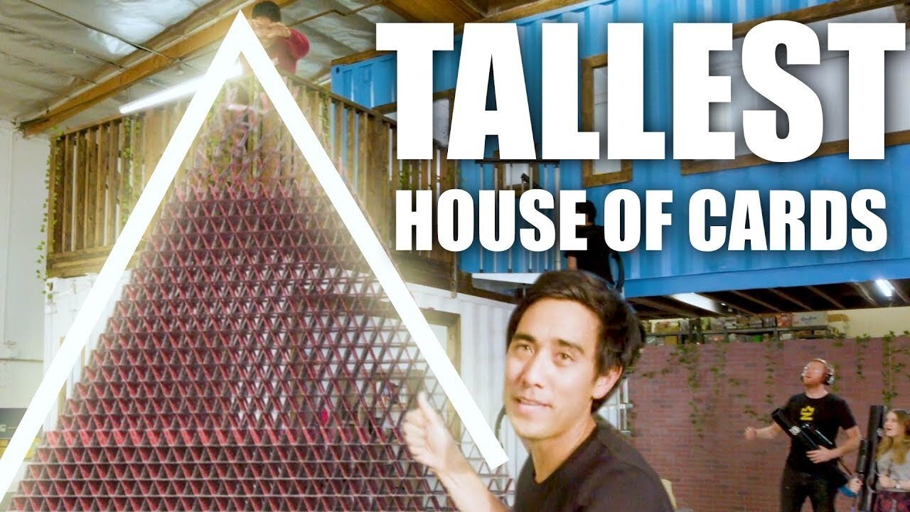 Tallest House of Cards - Attempting to Break the Record