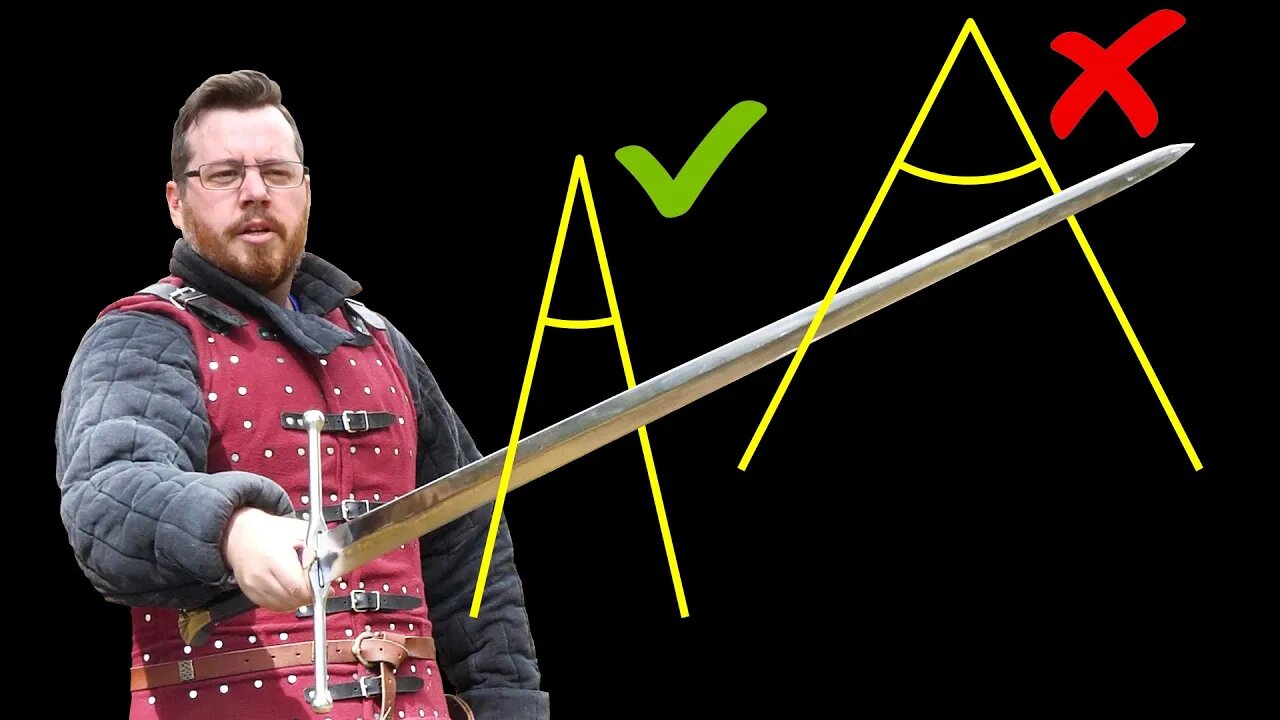The importance of the EDGE BEVEL'S ANGLE on SWORDS and blades