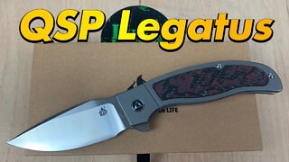 QSP Legatus/includes disassembly/ Dutch Blade Works design