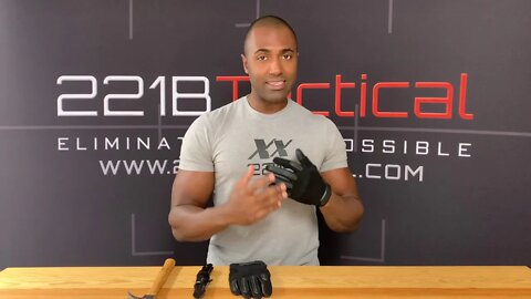 Best Tactical Gloves 2021 - 221B Commander Gloves Full Dexterity Cut Resistant Hard Knuckle Demo