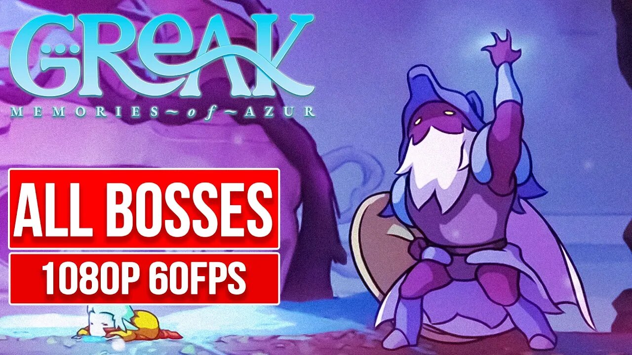 GREAK MEMORIES OF AZUR ALL BOSSES - BOSS FIGHTS