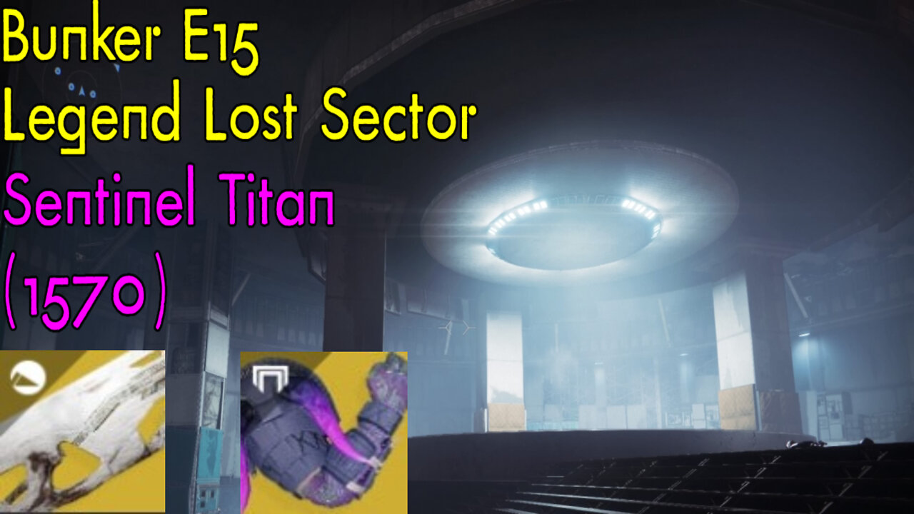 Destiny 2 | Bunker E15 | Legend Lost Sector | Titan (w/ Doomfang Pauldrons) | Season 18