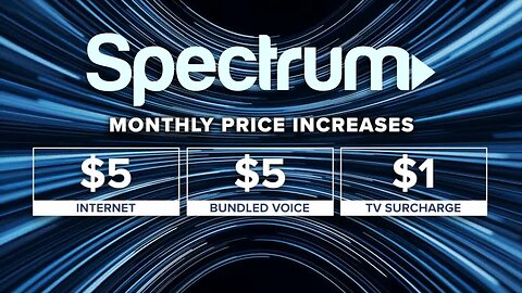 You can expect a higher Spectrum bill next billing cycle