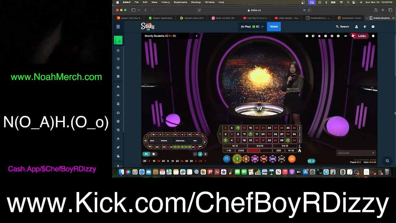 Chef Boy R Dizzy VLOG: @KickStreaming (O_o) #November #24 #2024 (O_o) www.Kick.com/ChefBoyRDizzy