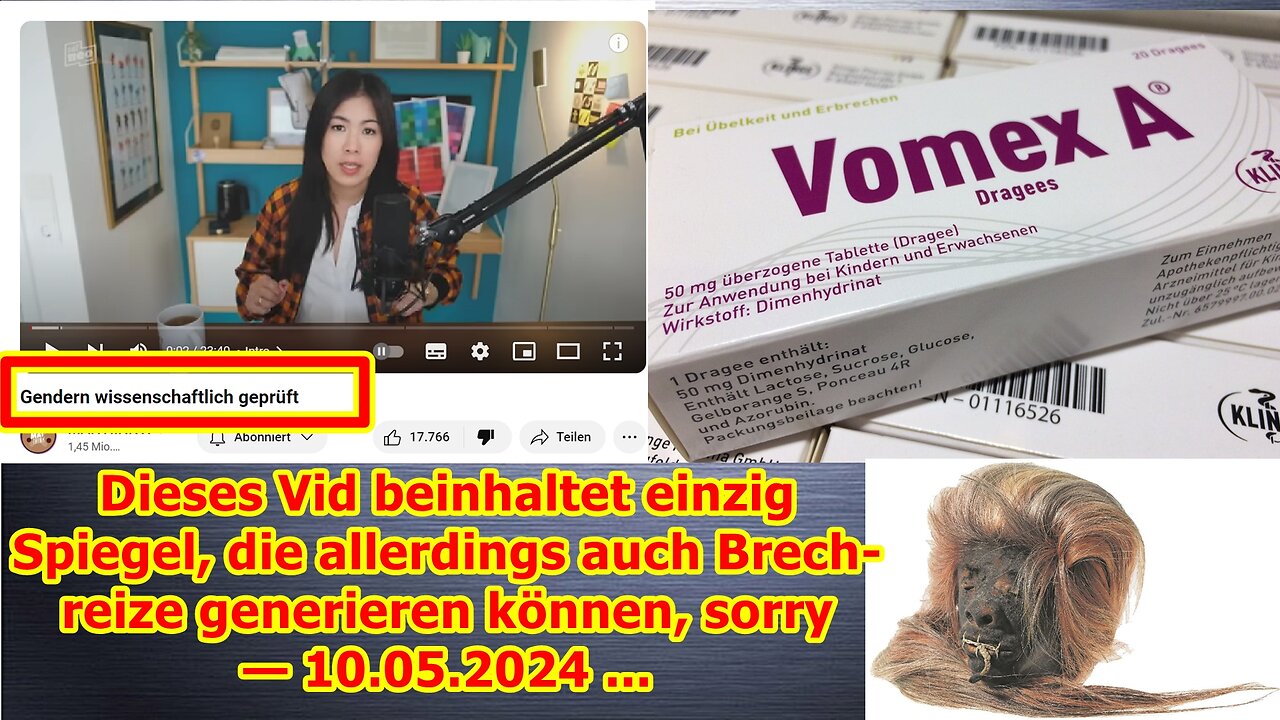 Dieses Vid beinhaltet hauptsächlich Spiegel, die allerdings auch Brechreize generieren können, sorry